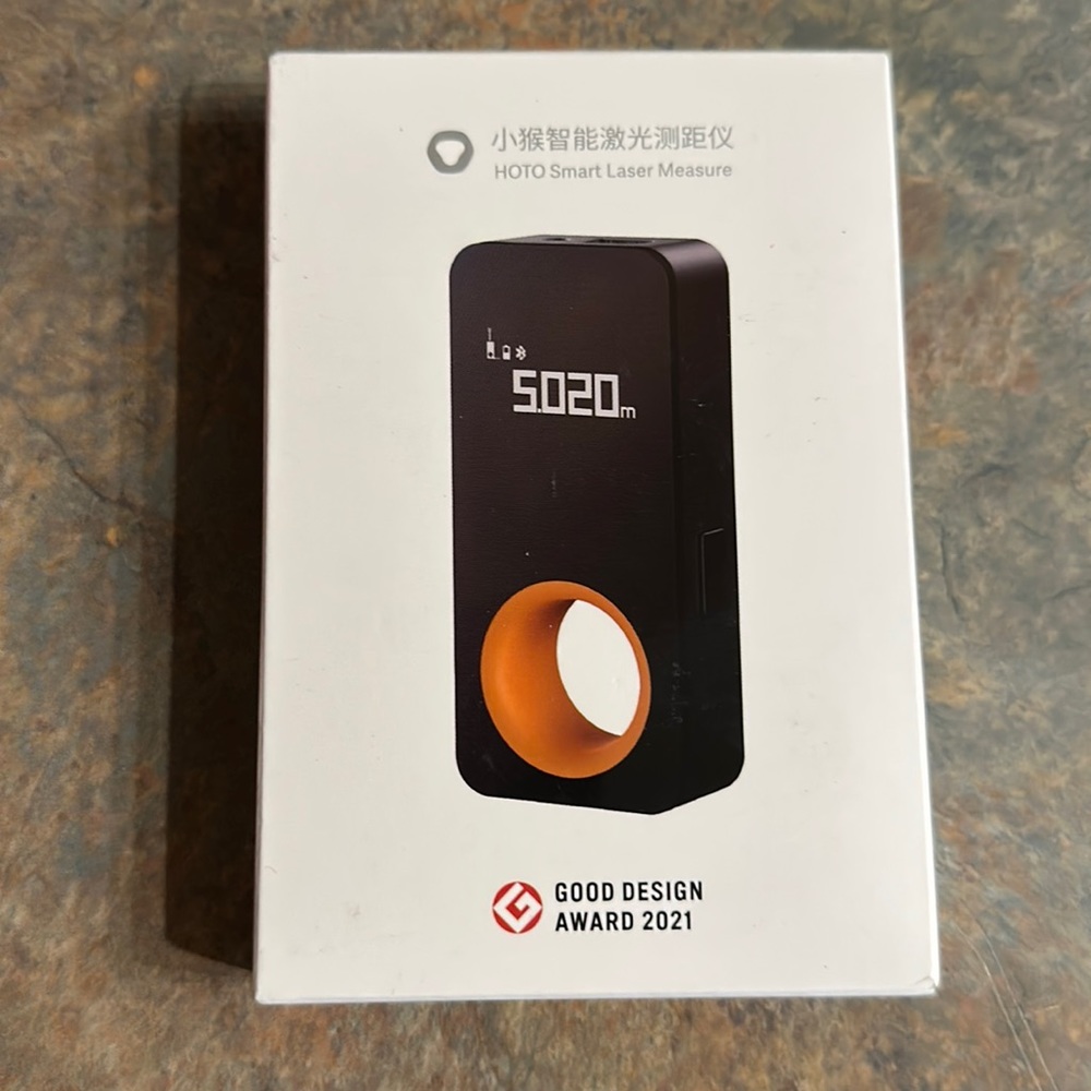 Laser measuring with Bluetooth